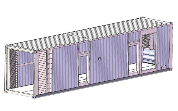 柴油發電機組集裝箱改裝焊接軸測圖（QSK60-G3）.png