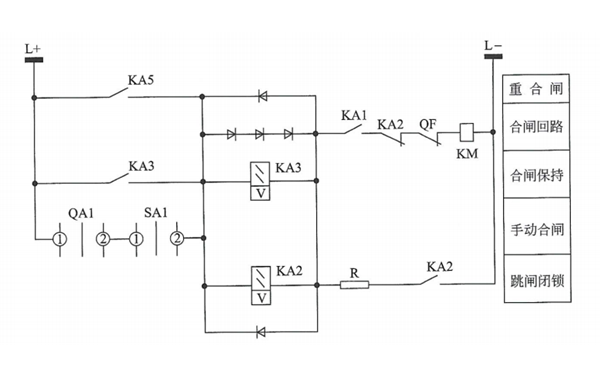 高壓發電機組斷路器控制回路接線.png