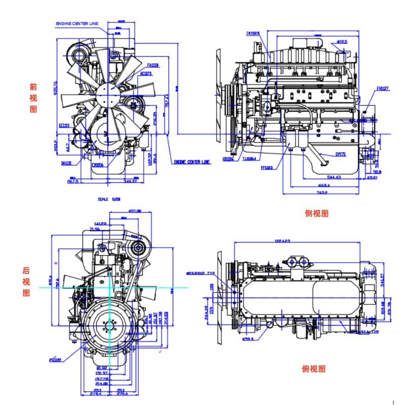 NTA855康明斯發動機外形圖紙.png