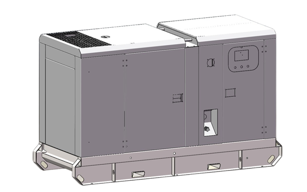 小型靜音型柴油發(fā)電機(jī)組總裝軸測(cè)圖.png