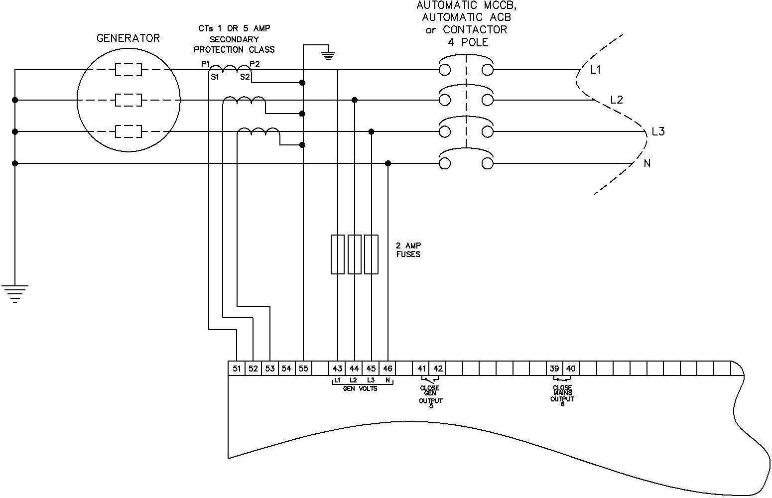 柴油發電機組深海控制器無接地保護接線圖.png