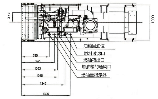 C275D5康明斯柴油發電機組結構平面圖.png