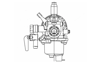 化油器結(jié)構(gòu)示意圖-汽油發(fā)電機(jī)組.png