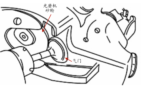 使用光磨機(jī)修復(fù)氣門(mén)工作面.png