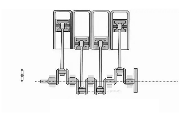 四缸機曲拐布置圖-柴油發(fā)動機.png