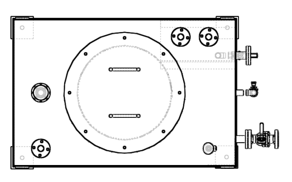 日用油箱頂部俯視圖-柴油發電機組.png