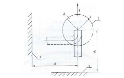 消聲器45°測(cè)量時(shí)傳聲器布置（垂直氣流）-柴油發(fā)電機(jī)組.png