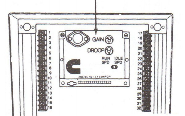 電子調速器位置圖-康明斯柴油發電機組速度控制.png