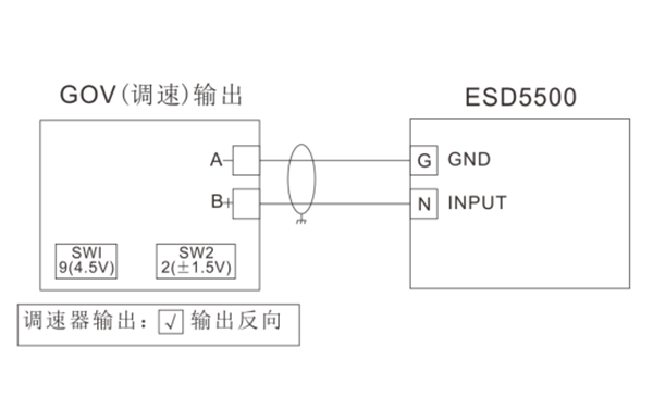 ESD5500調速器連接圖-柴油發電機組并聯系統.png