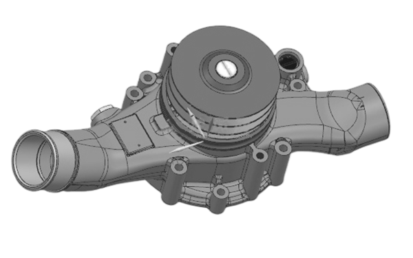 冷卻水泵總成模型圖-柴油發(fā)電機(jī)組.png