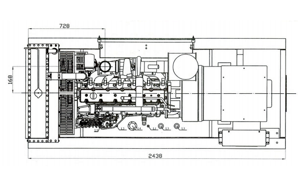 C200D5康明斯發電機組外形平面圖.png