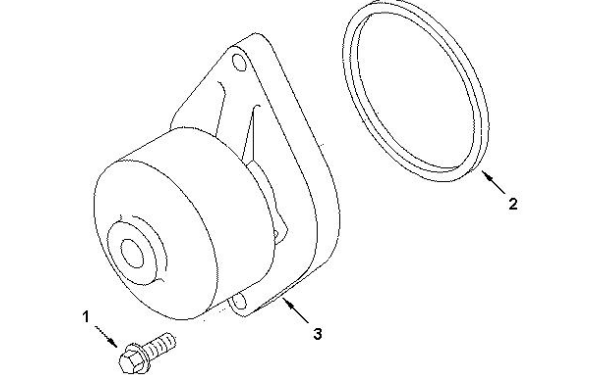 水泵-康明斯柴油發電機組零件圖.png