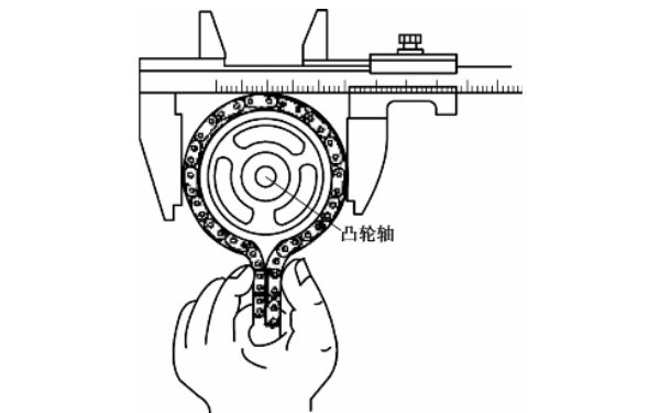 正時鏈輪的長度測量.png