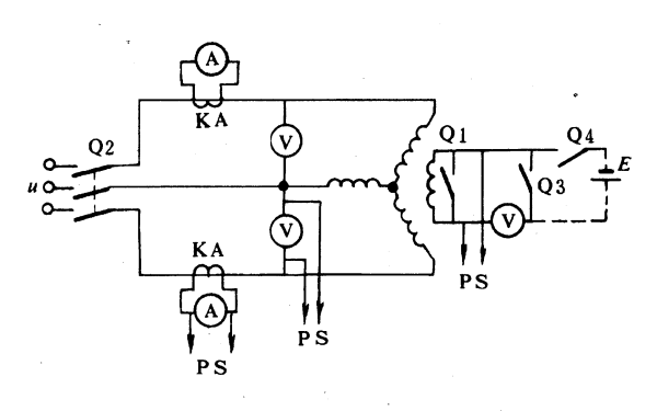 發電機同步電抗試驗接線圖.png