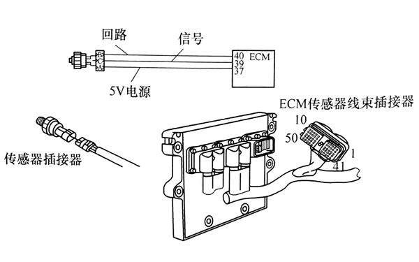 進氣歧管壓力傳感器線路圖-柴油發電機組.png