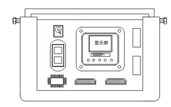 柴油發電機組控制屏面板示意圖.png