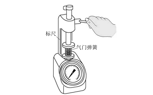 氣門彈簧自由長度和彈力檢驗圖-柴油發電機組.png