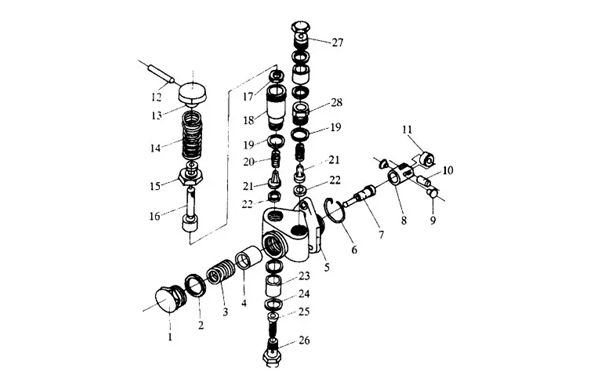 輸油泵零件圖-柴油發(fā)電機組.png