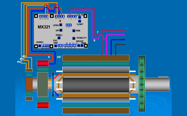 MX321斯坦福發電機調壓板接線圖.png