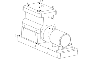 振動試驗測試點分布-柴油發(fā)電機組.png